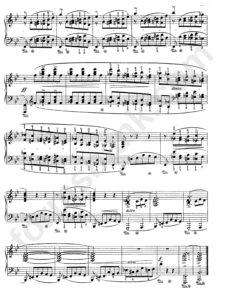 Chopin - 24 Preludes Sheet Music
