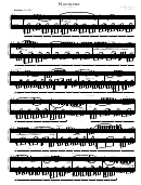 Chopin - Nocturne G Major Sheet Music