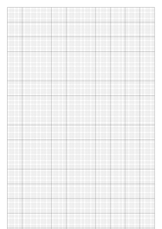 1" Major Lines With 1/12" Minor Lines Graph Paper Printable pdf