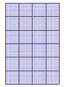 Eighth Inch Minor Lines With A Major Every 12 Line Graph Paper