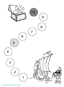 Pirate Reward Chart For Kids