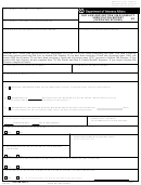 Va Form 21p-0512s-1 - Old Law And Section 306 Eligibility Verification Report (surviving Spouse)