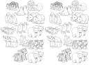 Noah'sark Animal Coloring Sheets