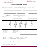 Acupuncture Patient Intake/health History Form