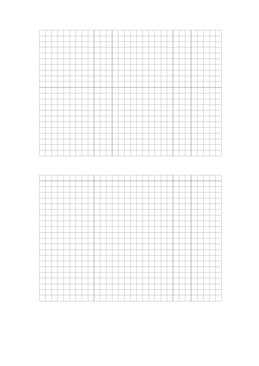 Two 30x22 Grid Paper Templates Printable pdf