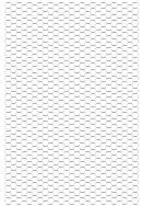 Hexagonal Grid Paper Template