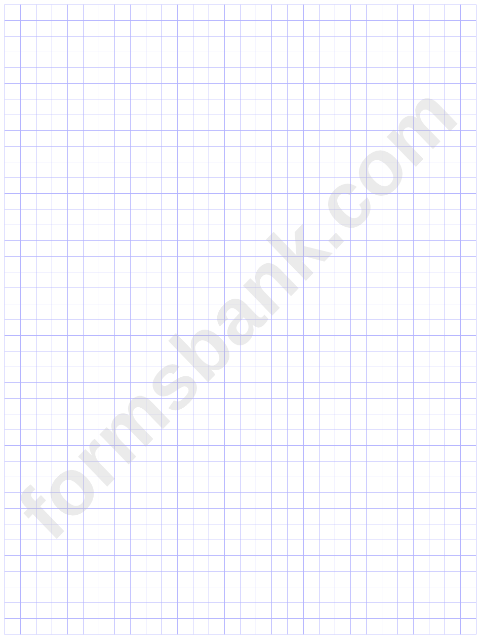 Plain Graph Paper Template
