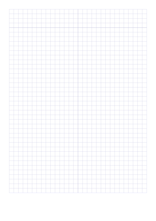 Plain Graph Paper Template Printable pdf