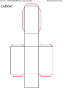 Cuboid Shape Template