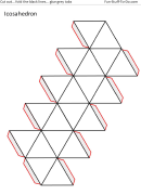 Icosahedron Template