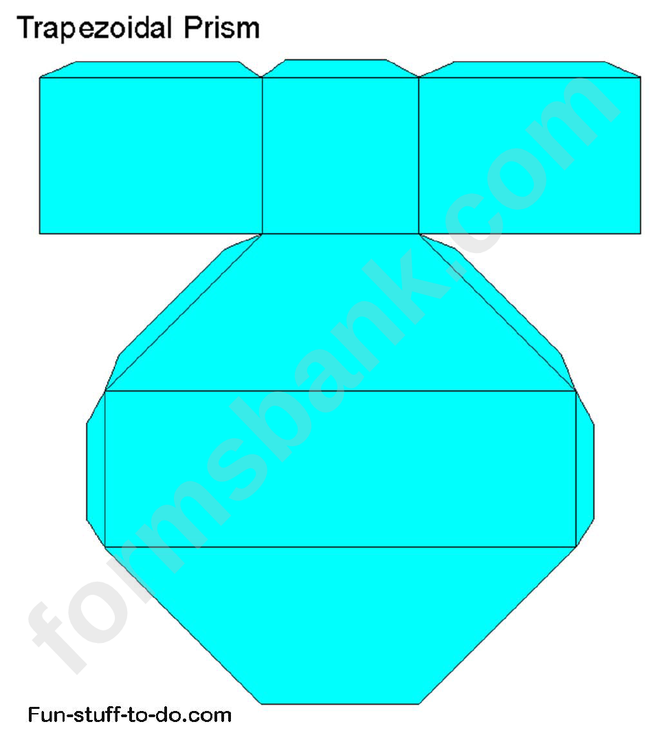 Trapezoidal Prism Templates