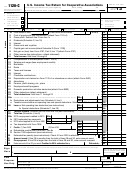 Fillable Form 1120-C - U.s. Income Tax Return For Cooperative Associations - 2013 Printable pdf
