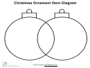 Christmas Ornament Venn Diagram Template