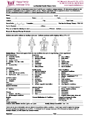 Confidential Health History Form