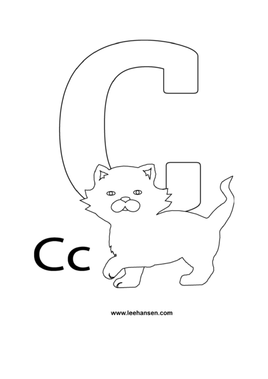 Cat Coloring Sheet Printable pdf