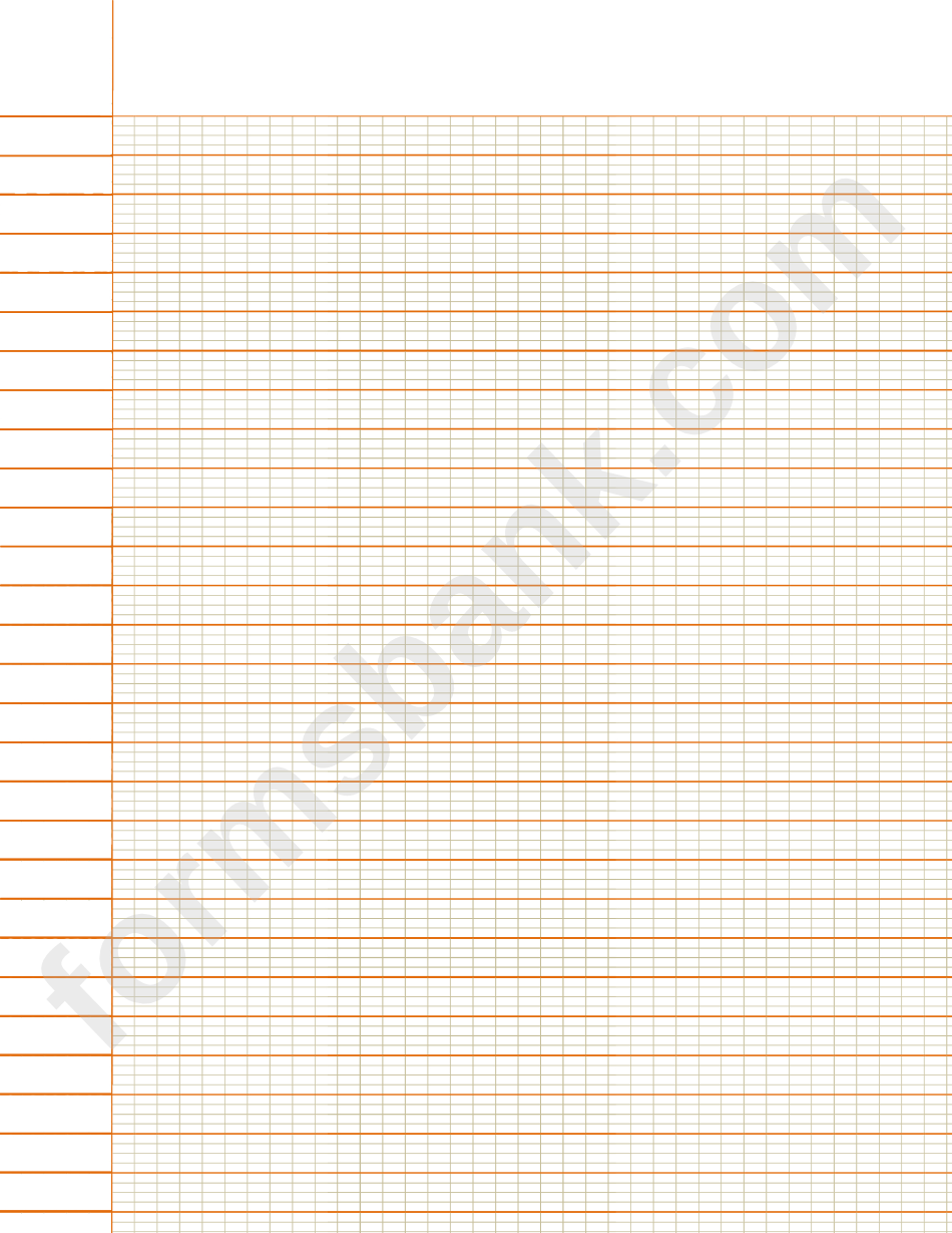 Ruled Paper Template