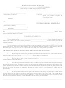 Eviction Summons - Residential - Florida County Court Form