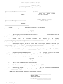 Complaint For Eviction And Damages - Florida County Court Form