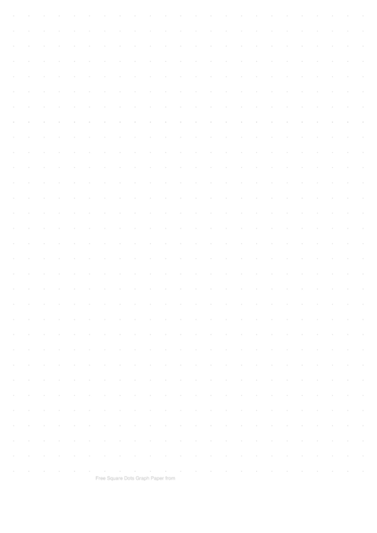 Square Dots Graph Paper Printable pdf