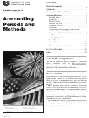 Publication 538 - Accounting Periods And Methods Printable pdf