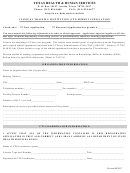 Clinical Training Institution (cti) Application Form - Texas Health And Human Services