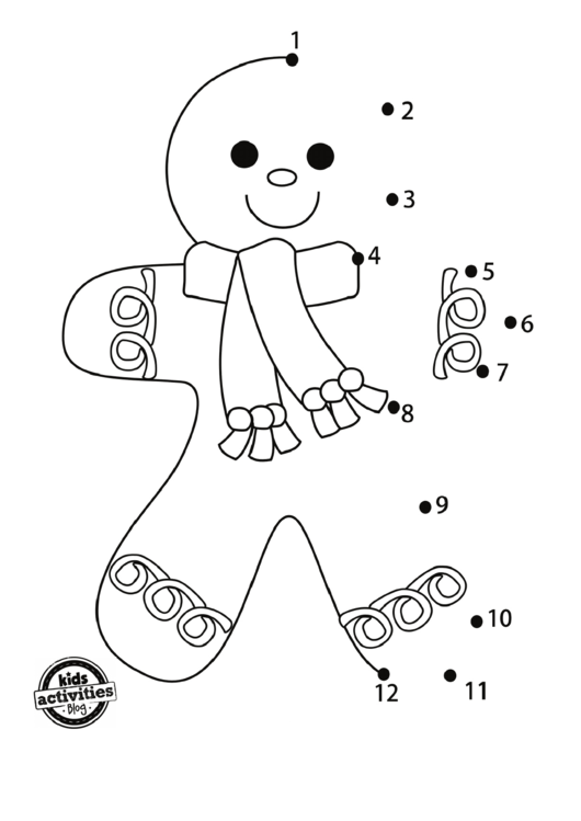 Gingerbread Man Template Pdf