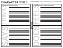 Character Wheel Personality Sheet