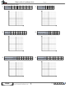 Charts With A Coordinate Grid Worksheet Template With Answer Key Printable pdf