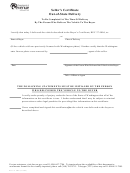 Form Rev 27 - Washington Seller's Certificate Out-of-state Delivery