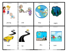 Antonyms Vocabulary Cards