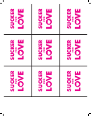 Sucker For Love / You're A Sweet Heart Valentine Card Templates