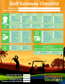 Golf Getaway Checklist