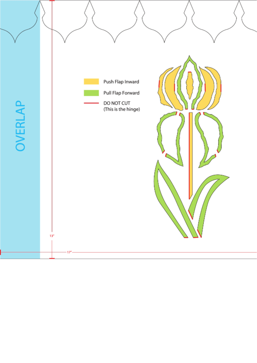 Flower Pattern Template Printable pdf