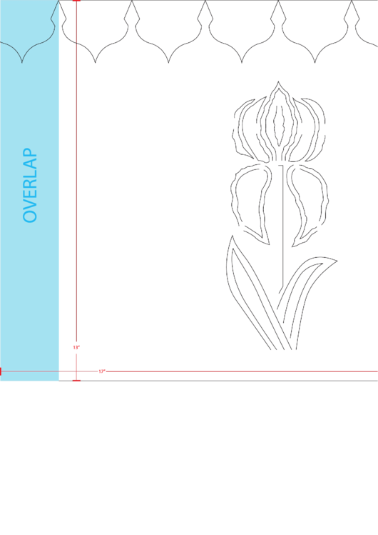 Flower Pattern Template Printable pdf