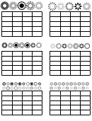 100 Times Practice Chart Template
