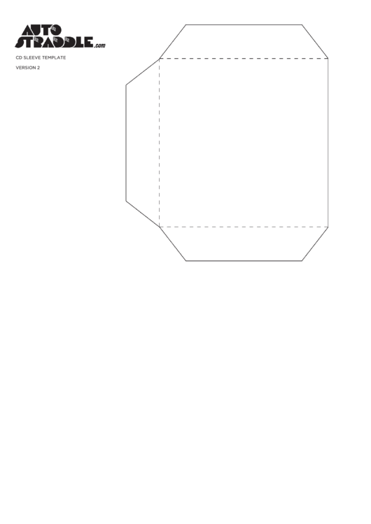 Black And White Cd Sleeve Template Printable pdf