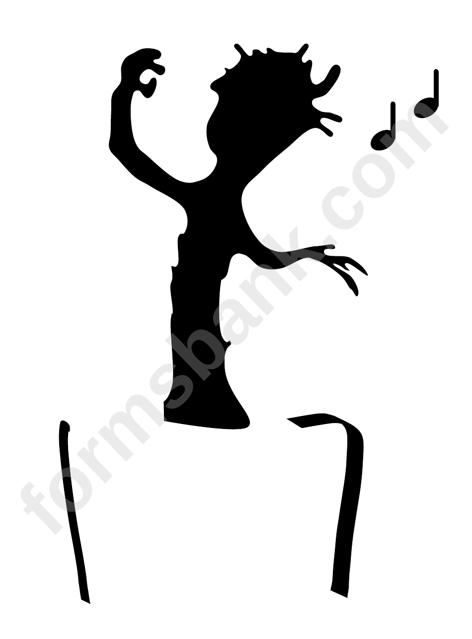 Dancing Baby Groot Pumpkin Template Printable Pdf Download