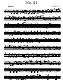 Franz Wohlfahrt Etude Op. 45, No. 21