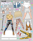 Robyn Paper Doll Template
