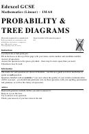 Edexcel Gcse Mathematics (linear) - Probability & Tree Diagrams