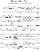 Nobuo Uematsu - Those Who Fight From Final Fantasy Vii - Advent Children Video Game Sheet Music