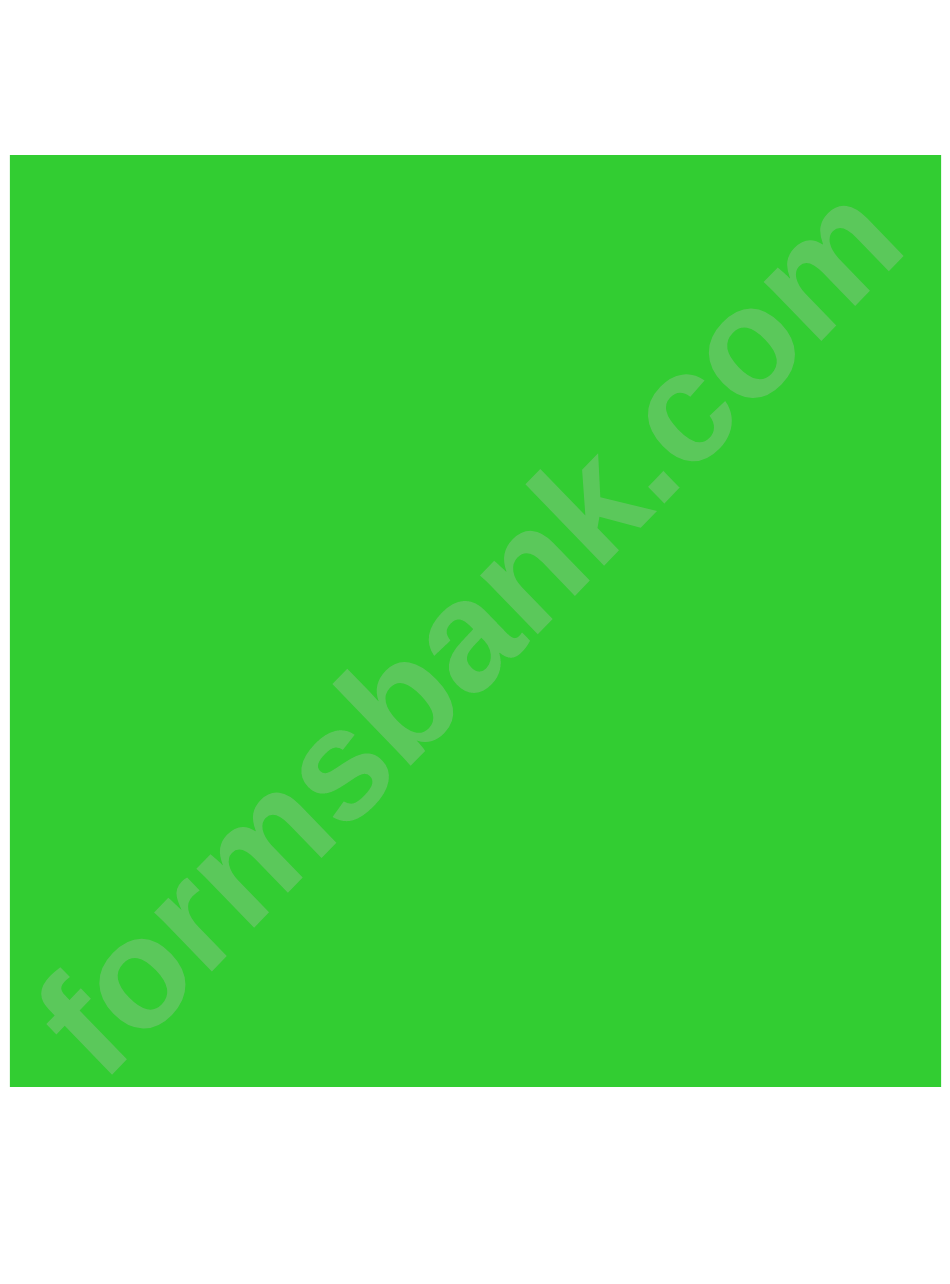 Lime Green Square Template