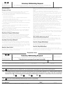 Form W-4v - Voluntary Withholding Request