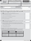 Fillable Schedule Ptfc (Form 1040me) - Maine Property Tax Fairness Credit - 2014 Printable pdf