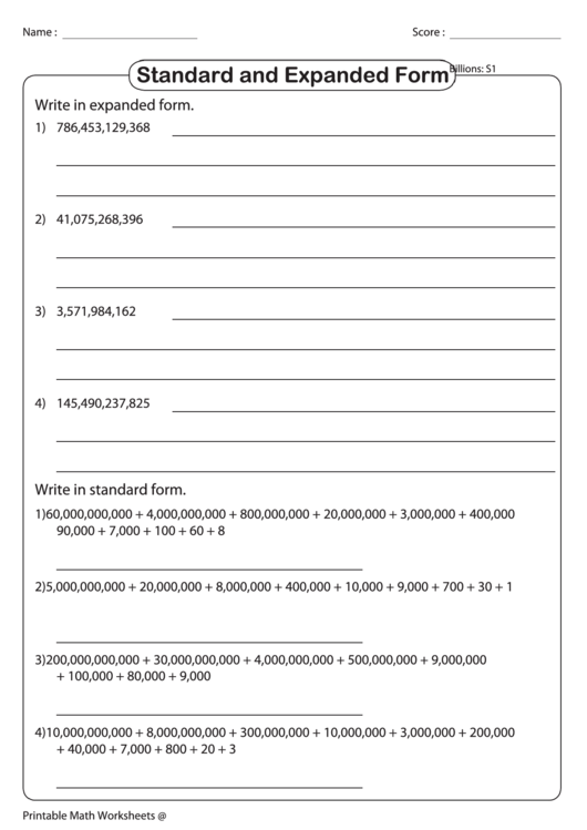 billions-in-standard-and-expanded-form-math-worksheet-with-answers-printable-pdf-download