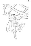 Superman Coloring Sheets