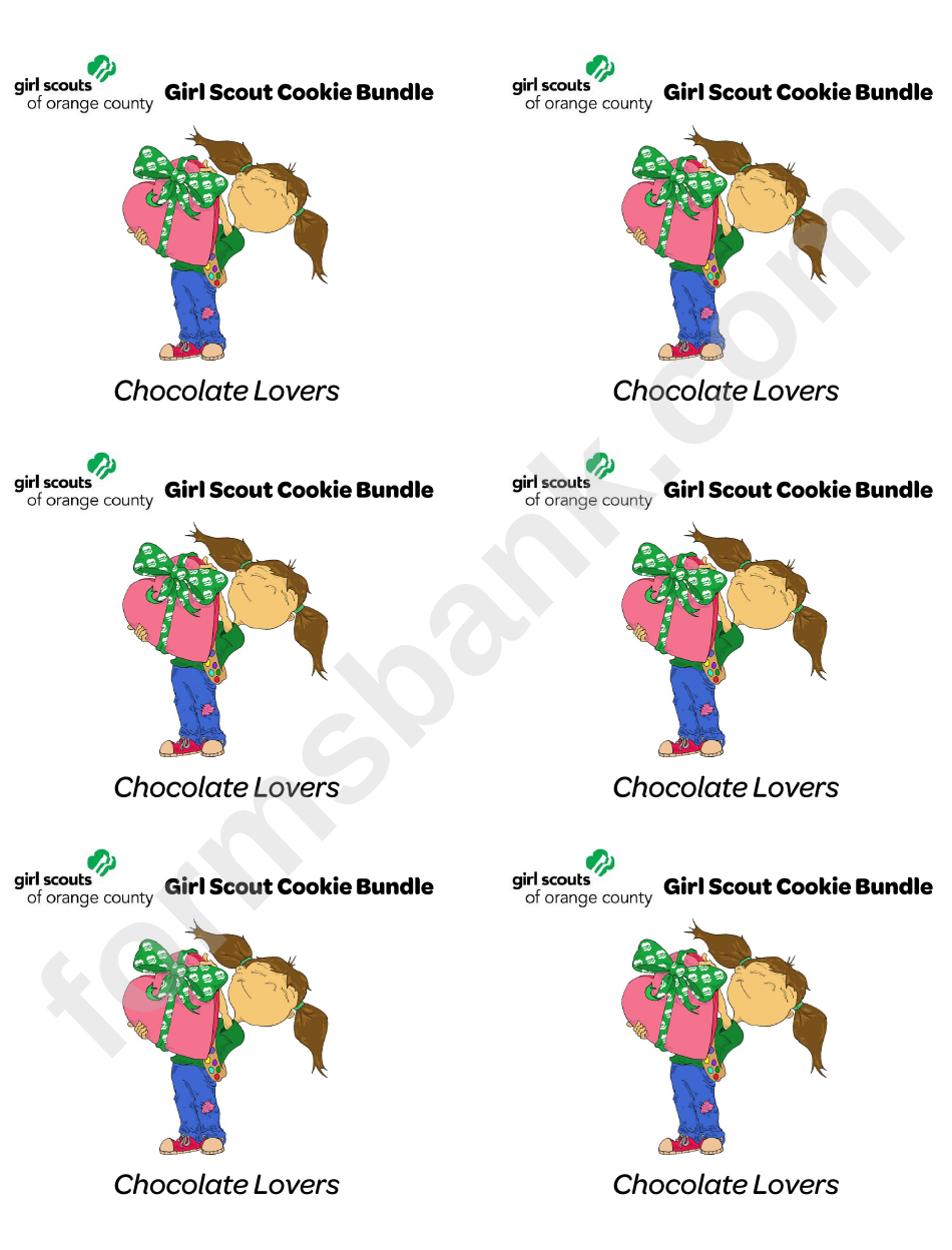 Girl Scout Cookie Bundle - Chocolate Lovers