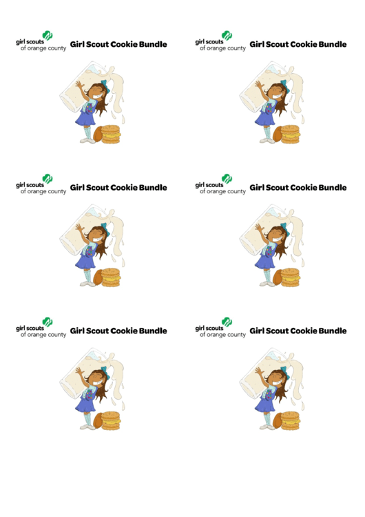 Girl Scout Cookie Bundle - Got Milk Printable pdf