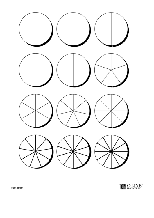 Pie Chart Template Printable pdf