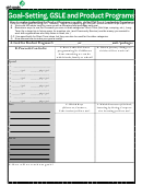 Girl Scout Goal Setting, Gsle And Product Programs Worksheet